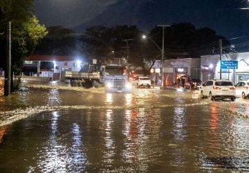 Eco pelo Clima faz protesto e acusa governo gaúcho de descaso