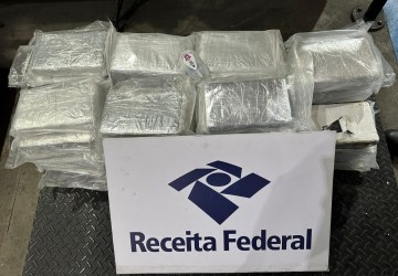 Receita Federal apreende 51 quilos de cocaína no aeroporto do Galeão