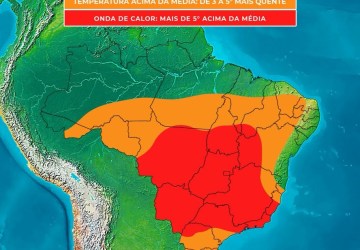 Brasil terá nova onda de calor neste final de semana