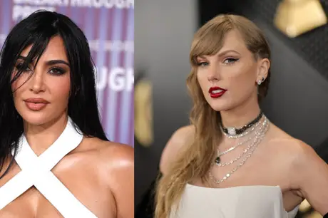 Kim Kardashian supera atrito e não quer mais 'saber' de Taylor Swift