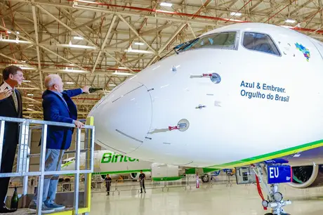 Durante visita de Lula, Embraer anuncia investimentos de R$ 2 bilhões