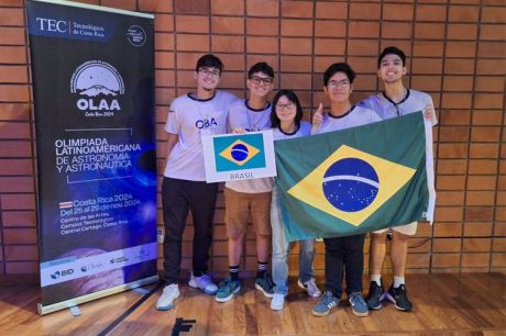 Brasileiros ganham medalhas em Olimpíada de Astronomia e Astronáutica