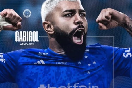 Cruzeiro anuncia a contratação do atacante Gabriel Barbosa