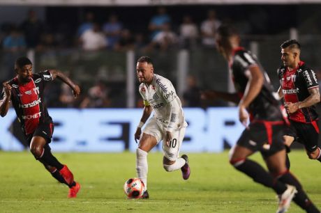 Neymar reestreia, mas Santos empata com o Botafogo-SP